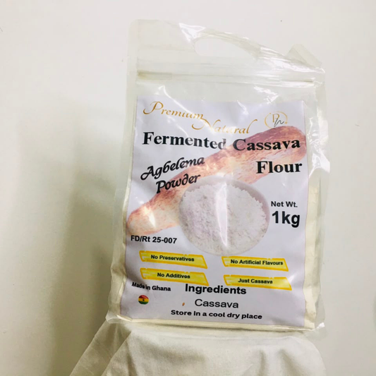 Agbelema Powder - Fermented Cassava Powder