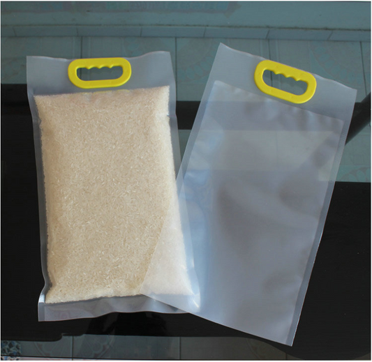 5kg Plastic Rice Bags – 10 Pieces per Pack