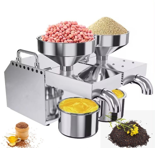 Double Head Oil Press Machine