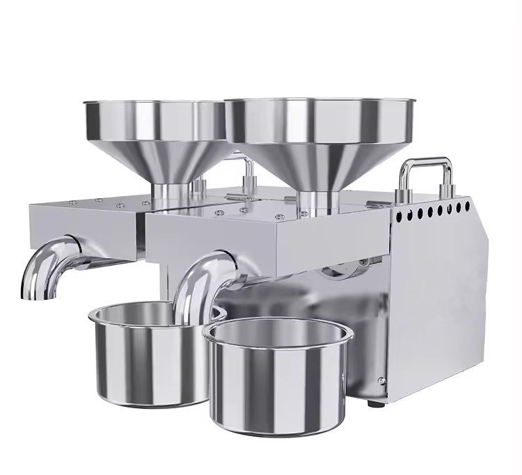 Double Head Oil Press Machine